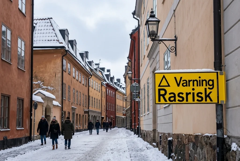 snöröjning tak i stockholm