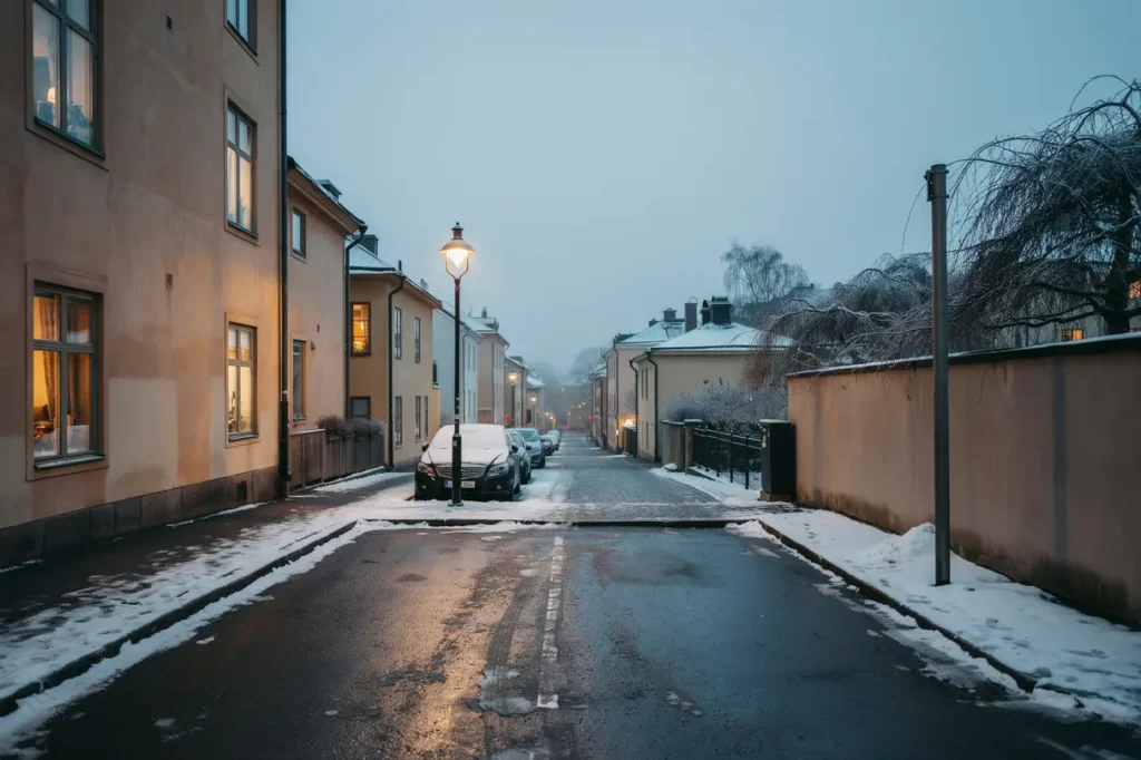 nattlig sn r jning och halkbek mpning av bussh llplatser i s dermalm stockholm